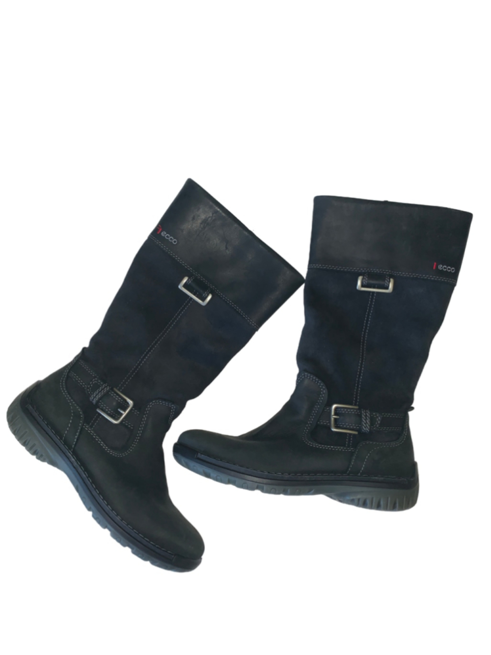 Women's Ecco Black Winter Boots Size 6.5